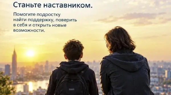 Наставничество: как стать опорой для подростка